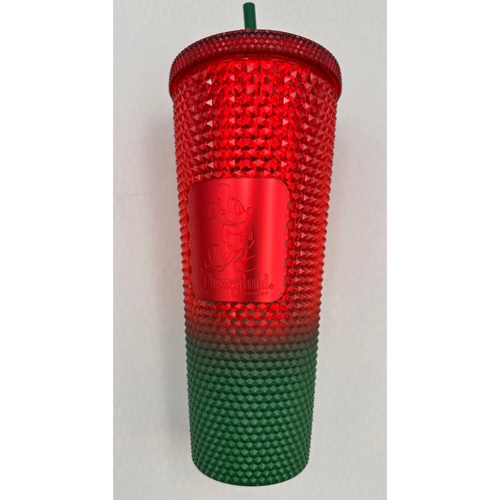 Disneyland + Starbucks Christmas Limited Edition Red & Green Studded Starbucks
